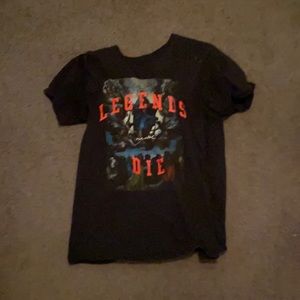 LEGENDS NEVER DIE Jesus shirt